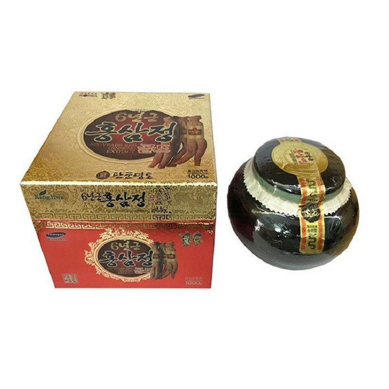 [ Hàng Chuẩn ] Cao Hồng Sâm Kanghwa Hàn Quốc, Hũ 1 Kg, Giúp Bồi Bổ Nâng Cao Sức Khỏe Toàn Diện