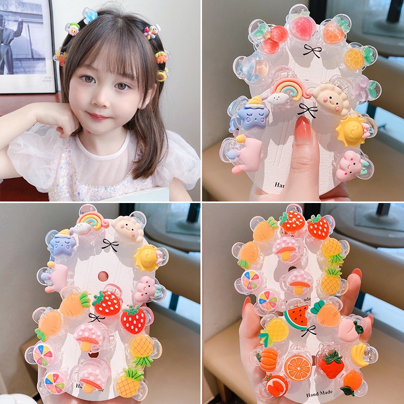 Kẹp Tóc mini Dễ Thương Phong Cách Hàn Quốc Cho Bé Gái