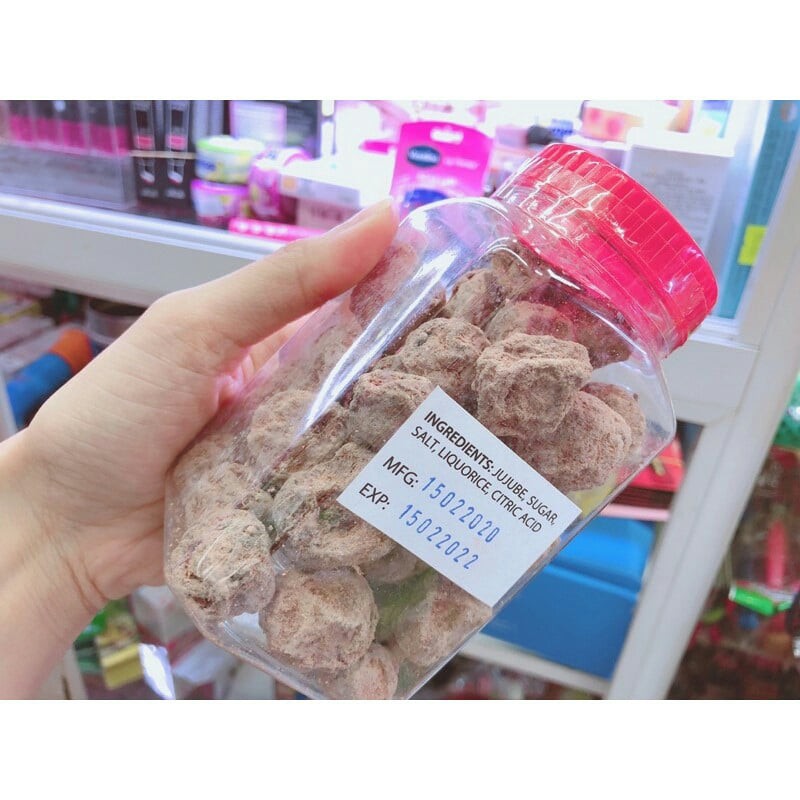 COMBO 2 HŨ XÍ MUỘI MẶN THÁI LAN HŨ 200gr ( ngon ngon )