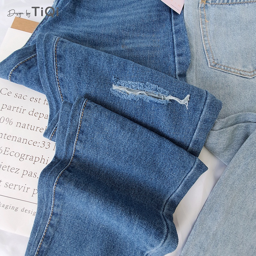 Quần baggy jeans rách hông TiQi Jeans B1-148