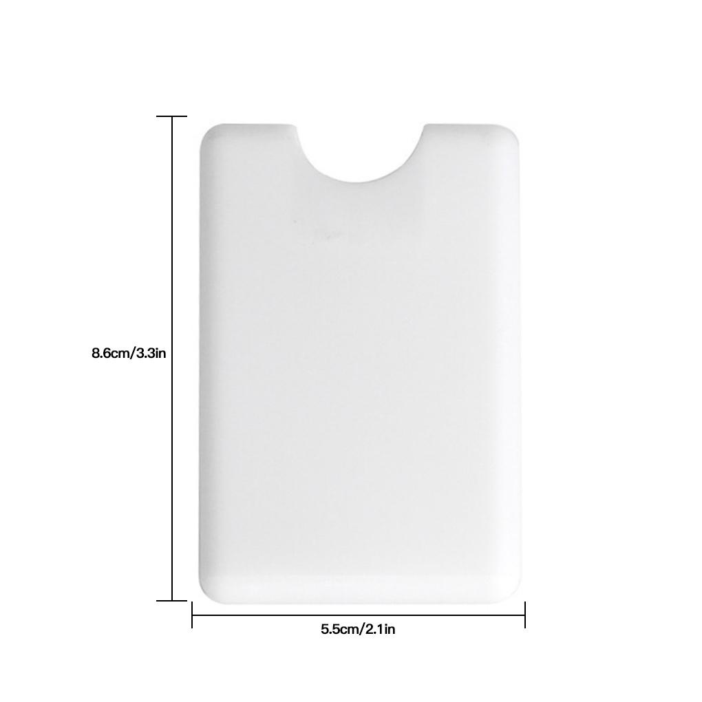 Bình Xịt Rỗng 20ml Hình Thẻ Bằng Nhựa Tiện Dụng