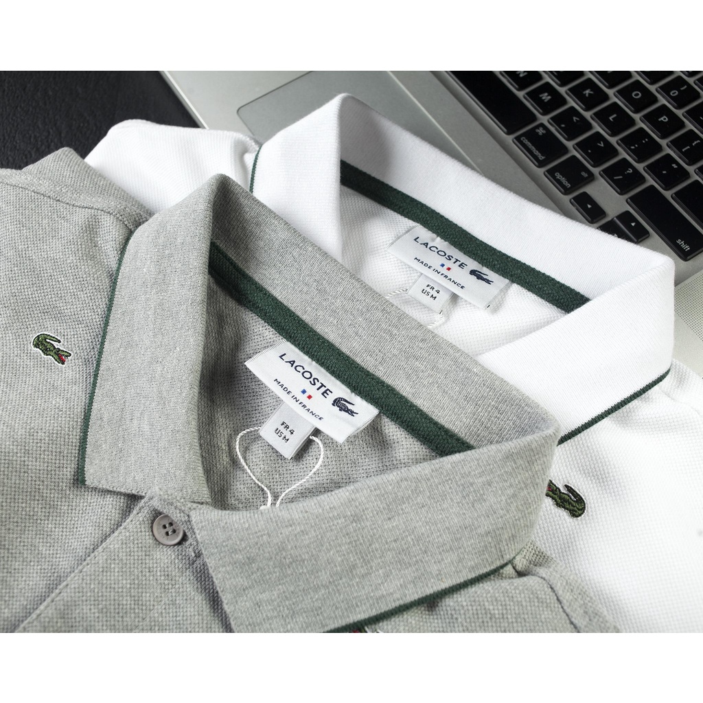 Áo thun polo có cổ from dáng SLIMFITDòng polo phối viền cổtay sang trọng và tinh tếđẹpcháyhàng vài mã rồi anh em