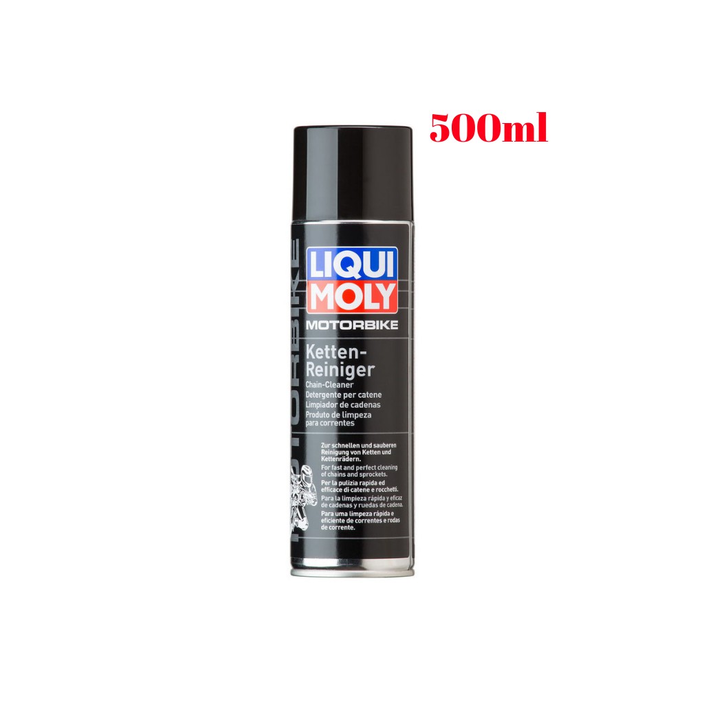 Chai Xịt Vệ Sinh Sên có phốt cao su Liqui Moly Motorbike Ketten Reiniger 1602