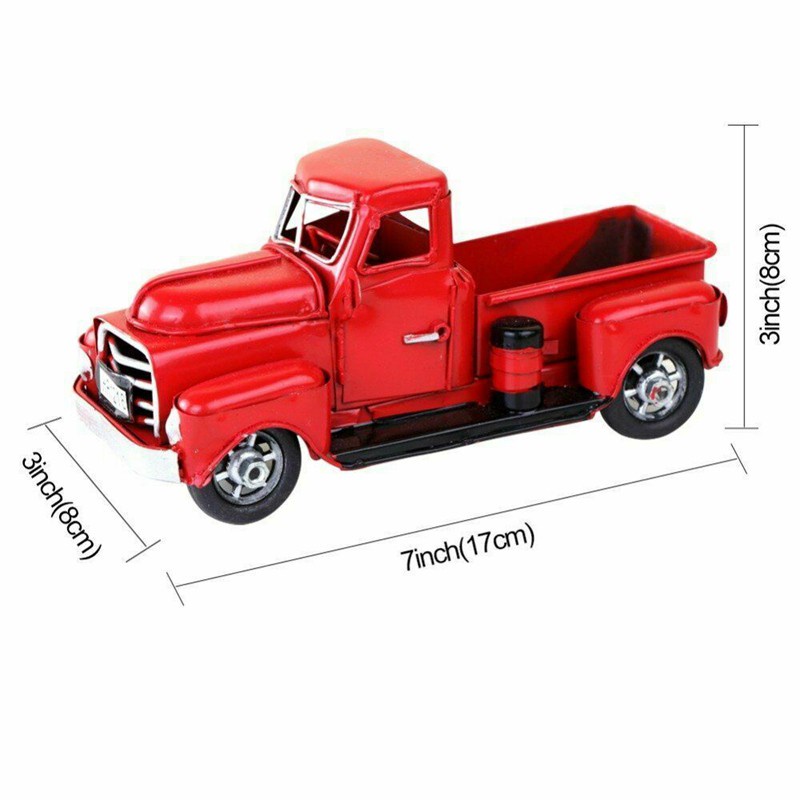 Metal Rustic Pickup Truck Christmas Tree,Home Christmas Decorations