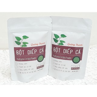Combo 2 Túi Bột Diếp Cá Sấy Lạnh Quảng Thanh x 100g