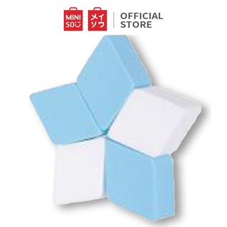 Bọt biển trang điểm hình ngôi sao Miniso 5 cái - Hàng chính hãng