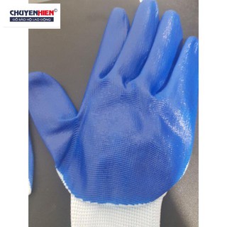 Găng tay phủ sơn xanh 1 đôi chỗng tĩnh điện