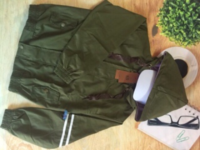 Áo khoác kaki dây-hình thật M02 | BigBuy360 - bigbuy360.vn