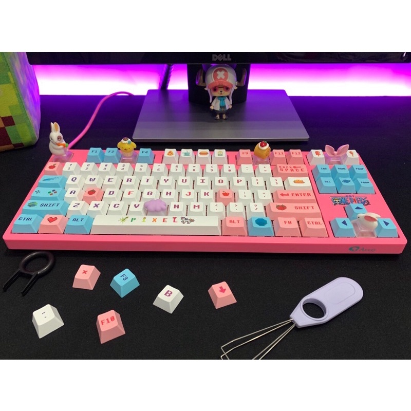 Keycap mây ngũ sắc dành cho phím cơ