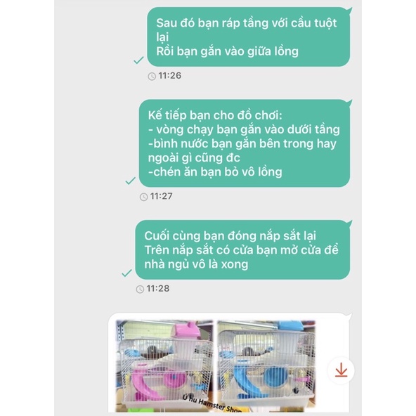 Lồng hamster hoàng tử lớn