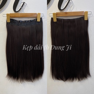 a10 tóc giả kẹp thẳng 45cm ( kẹp dải nửa đầu)