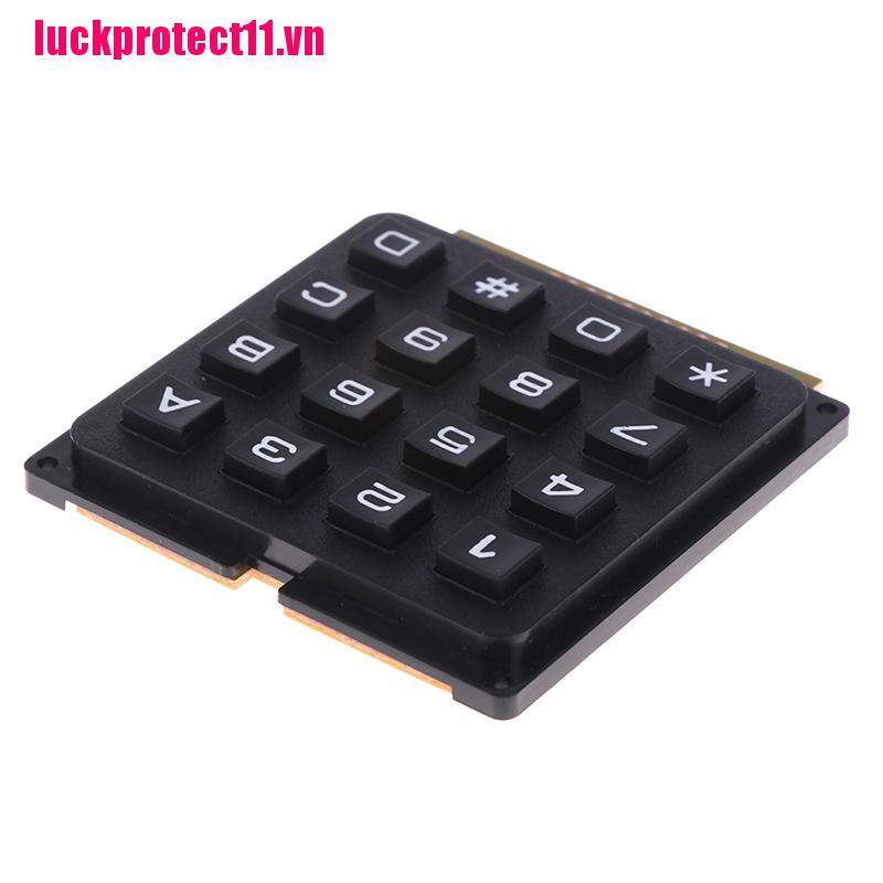 {CCC} 1Pc 4x4 Matrix Keyboard Keypad Module Use Key PIC AVR Stamp Sml 4*4 Plastic Keys