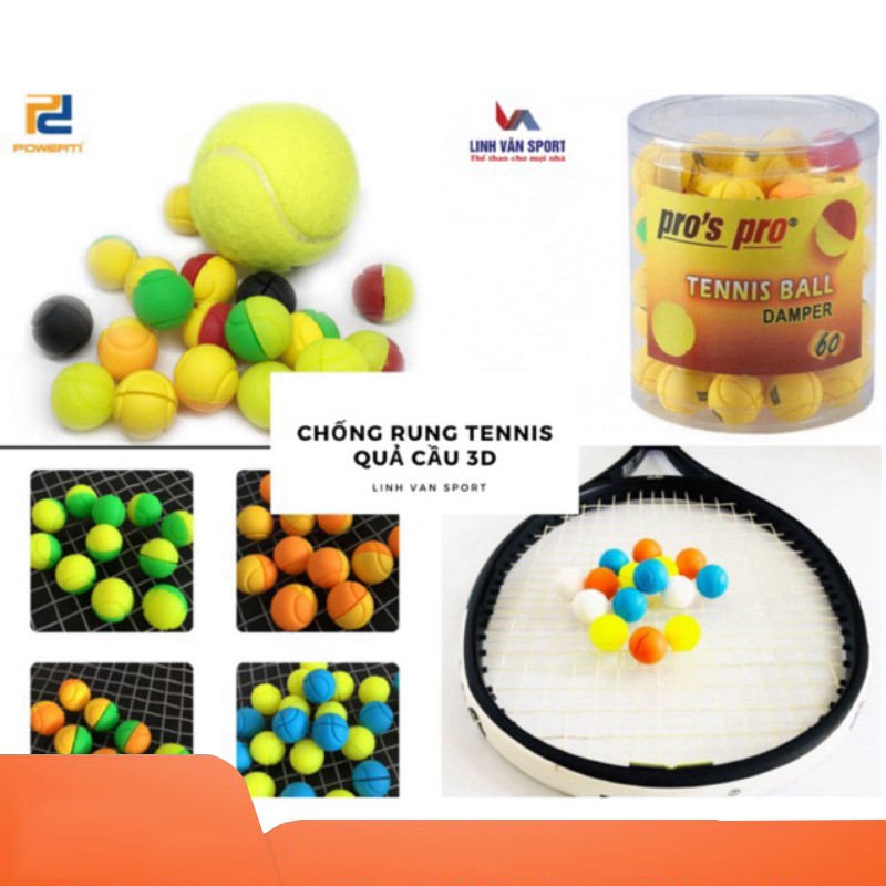 CHỐNG RUNG TENNIS 3D dạng tròn và dài và . Wilson