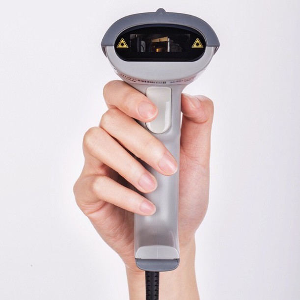 Ivn070 Máy quét mã vạch không dây Deli 14881 và máy quét đa năng QR code 14952