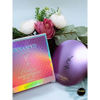 Phấn trang điểm trắng da Collagen - Tenamyd - INTENSE WHITENING PACT