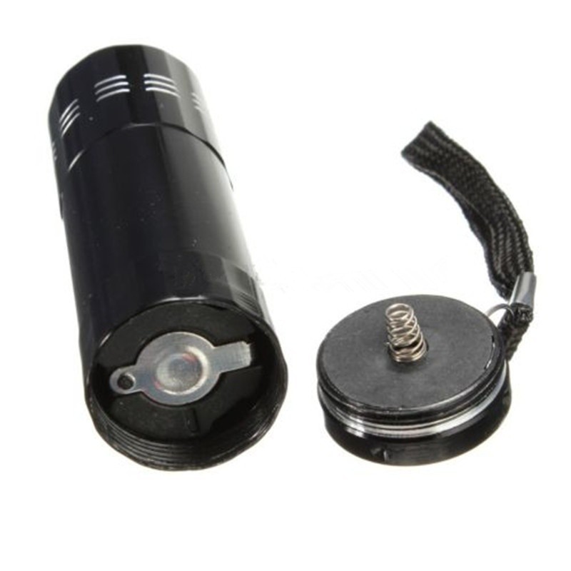 1 Đèn Pin Led Tia Cực Tím Mini Cầm Tay