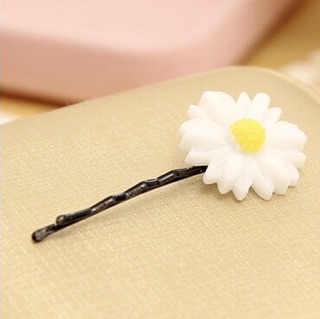Ghim tóc hoa cúc Kẹp tóc daisy, Cột tóc daisy dây buộc tóc hoa cúc
