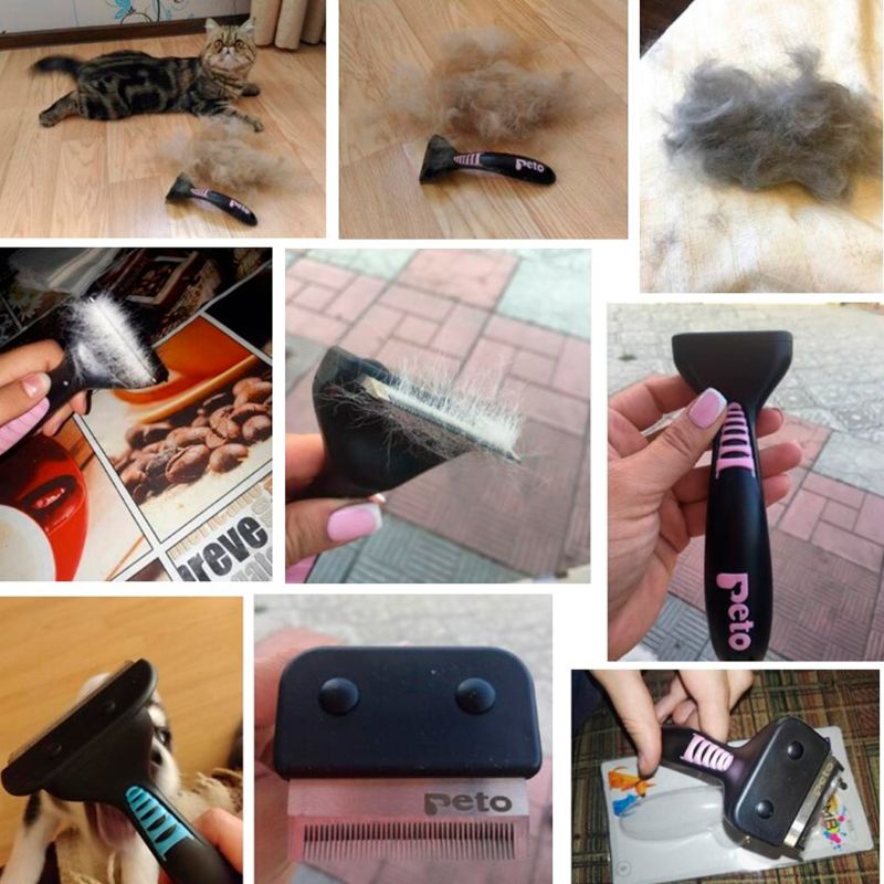 Lược Chải Lông Chó Mèo May Mắn Tiện Dụng