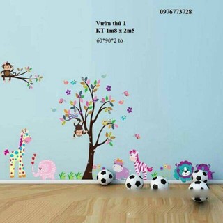 Decal dán tường cho bé