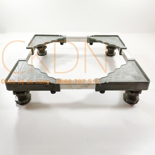 Chân kê máy giặt cửa ngang, cửa đứng- Đế máy giặt chống rung-Giá kê đỡ máy giặt trụ ren điều chỉnh cao thấp