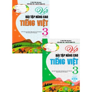 SÁCH - combo vở bài tập nâng cao tiếng việt 3