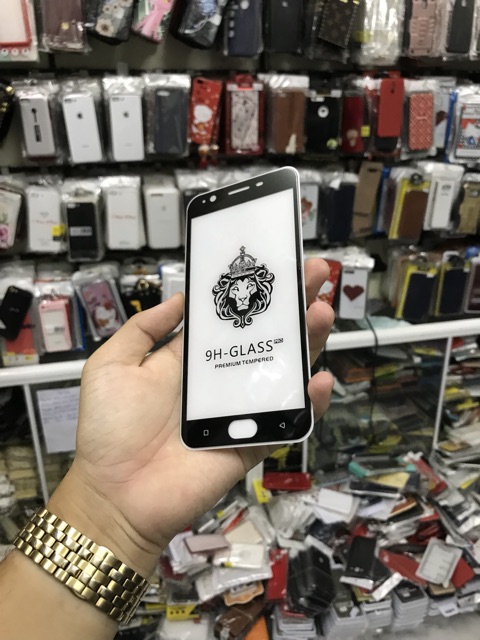 Kính cường lực Oppo F1s full màng hình đủ màu