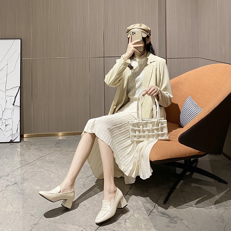 Giày cao gót thiết kế thời trang công sở thanh lịch dành cho nữ