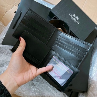 Set ví kèm thắt lưng full box