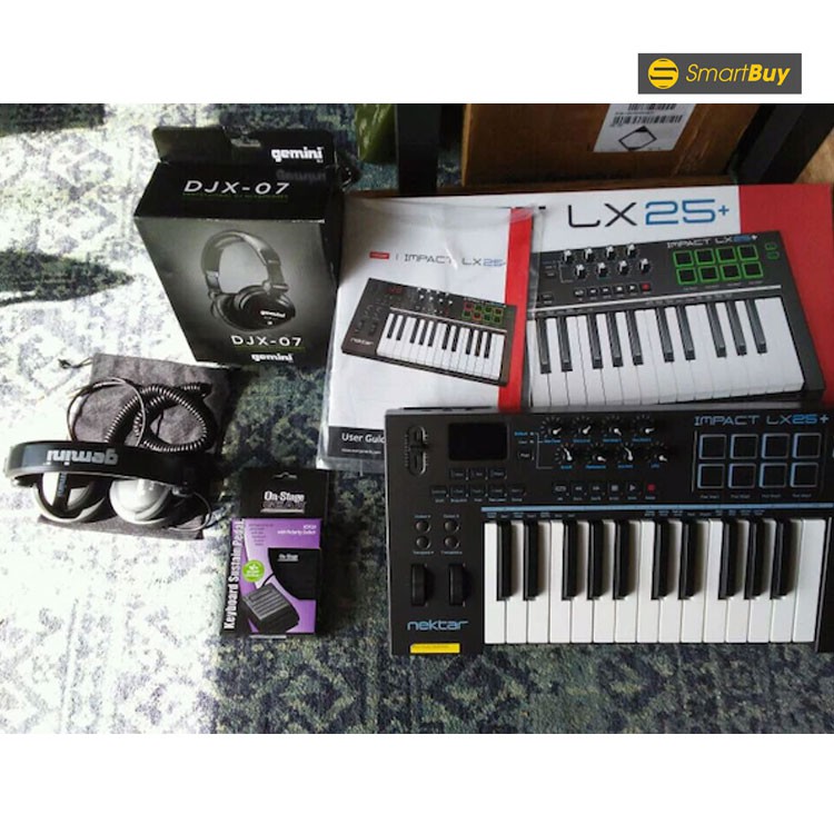 Nektar Impact LX25+ MIDI Keyboard Controller (đàn làm nhạc MIDI Keyboard)