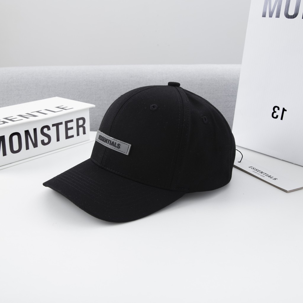 Mũ lưỡi trai ESSENTIALS Fear Of God Nón kết nam FOG Essential Logo Silicone 3D in sắc nét