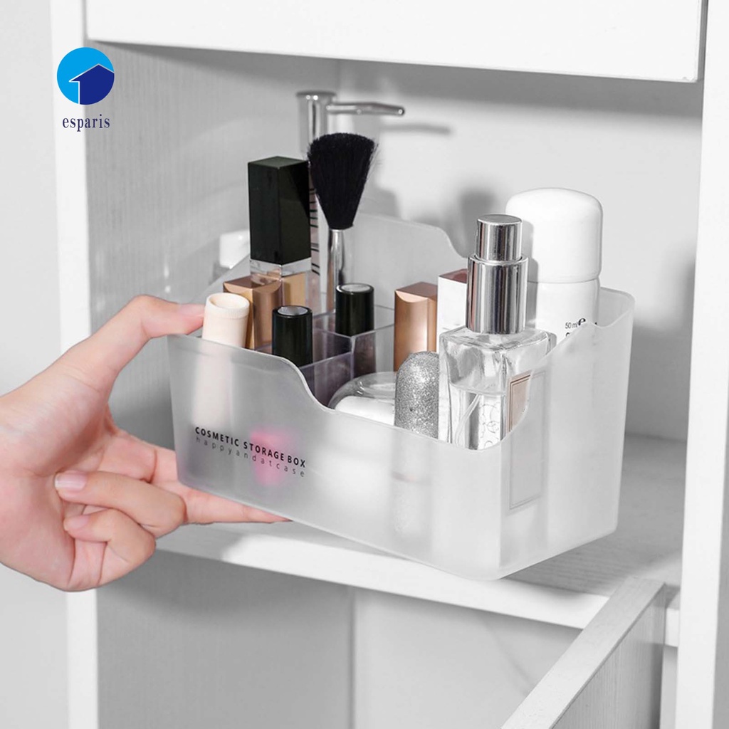 Khay đựng mỹ phẩm cỡ nhỏ gọn nhẹ chống trượt tiện dụng cho gia đình