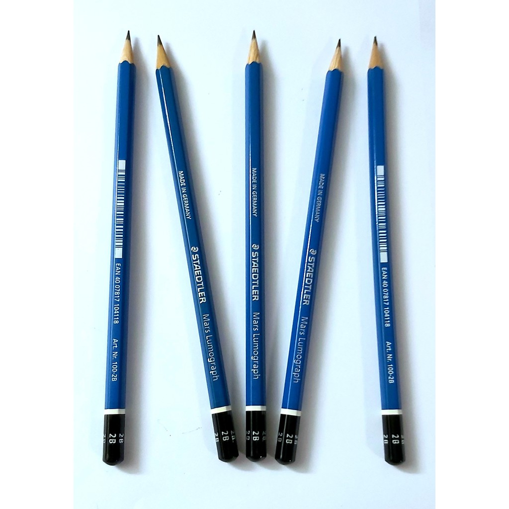 Bút chì gỗ 2B STAEDTLER mã 100-2B Hàng chính hãng