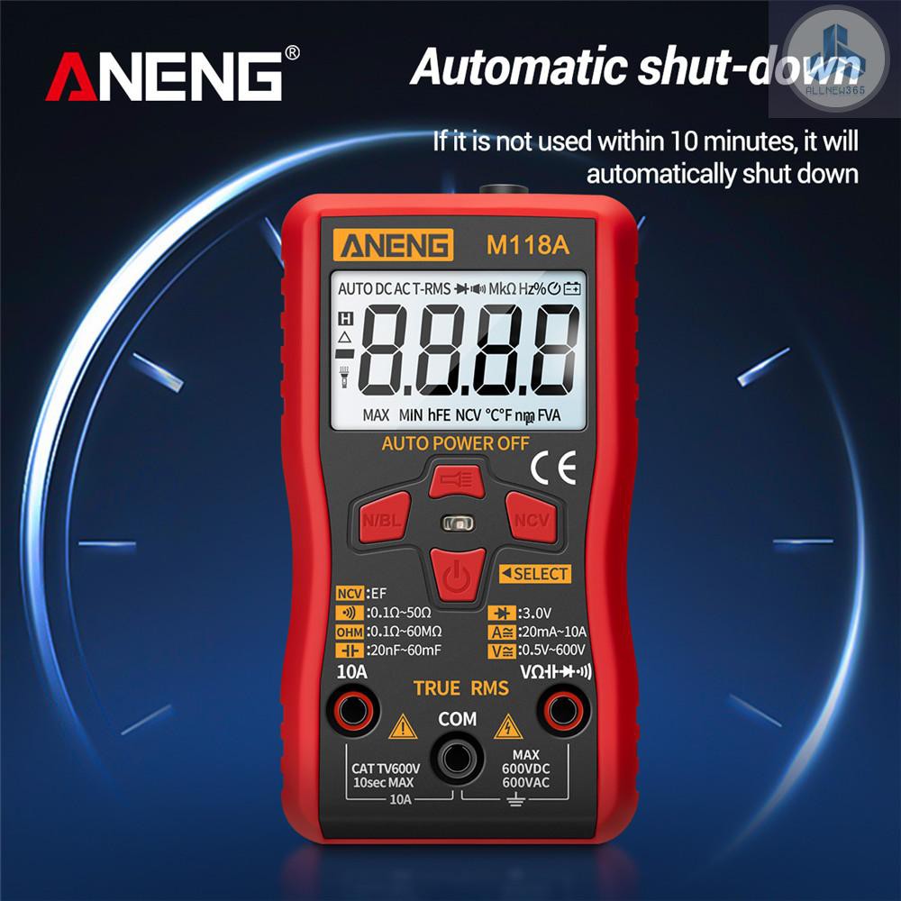 Vạn Năng Kế Kĩ Thuật Số Aneng M118A 6000 Chất Lượng Cao