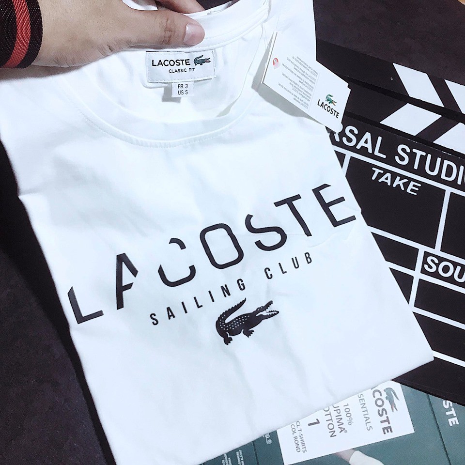 Áo thun nam lacost