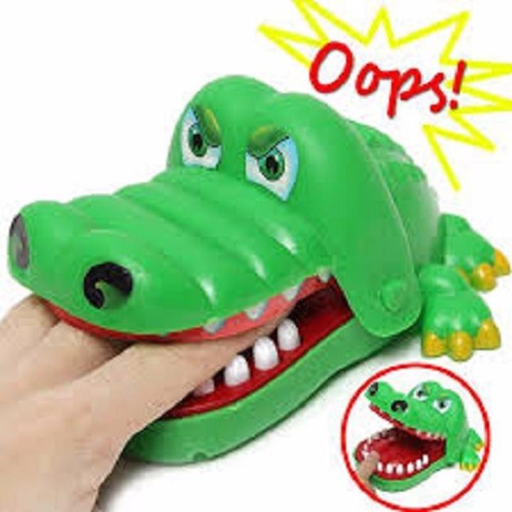 Cá sấu cắn tay 𝑭𝑹𝑬𝑬𝑺𝑯𝑰𝑷 Khám răng_ đồ chơi cho bé [Loại lớn]