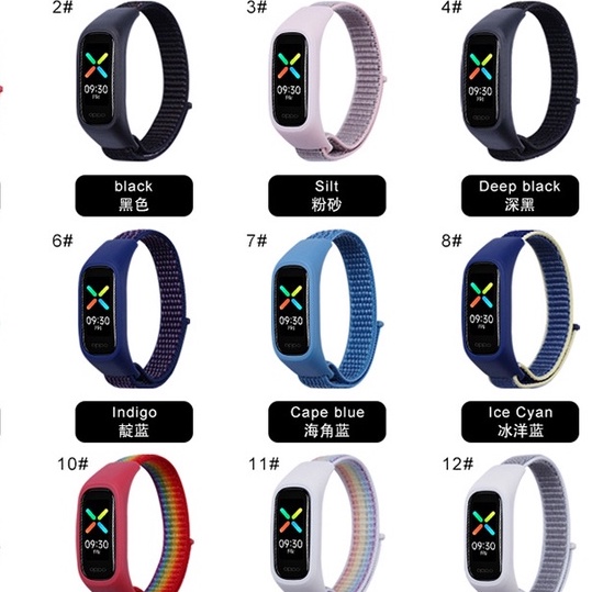 Dây Đeo Thay Thế Bằng Nylon Cho Đồng Hồ Thông Minh OPPO band EVA
