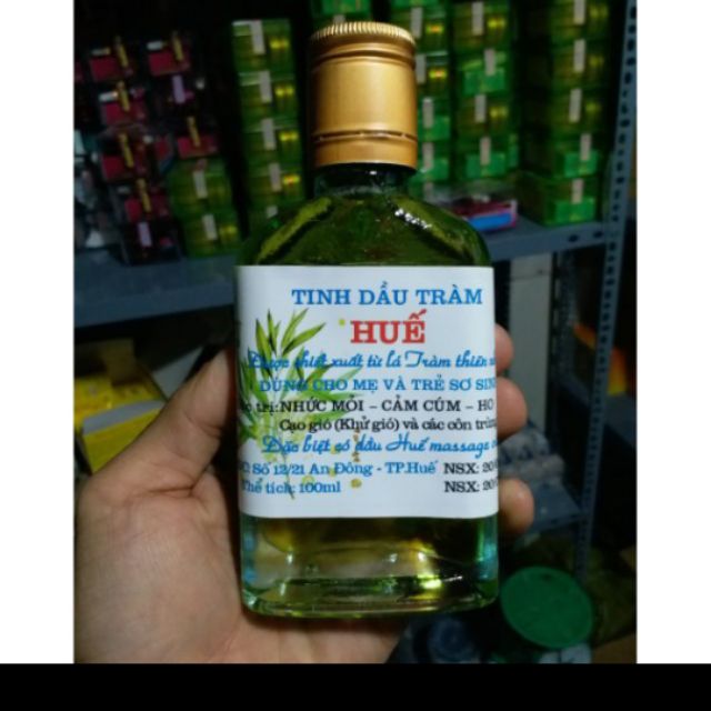 Tinh Dầu Tràm Huế Nguyên Chất 100ml