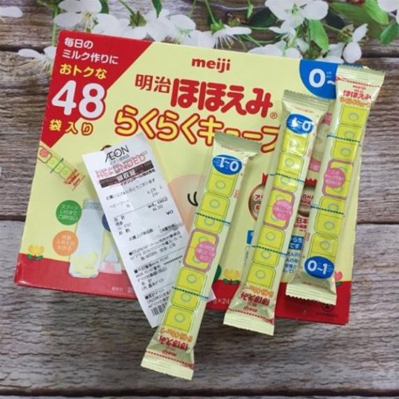 Sữa MEIJI Thanh Nội Địa Nhật Bản | MEIJI Thanh Số 0, Số 9