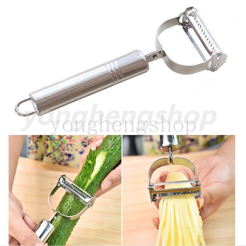 Dụng Cụ Gọt Vỏ Rau Củ Quả Đa Năng Bằng Thép Không Gỉ