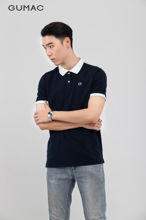 [Mã WABRGD12 giảm 10% đơn 250K] Áo polo nam phối bo cổ GUMAC đủ màu, đủ size thiết kế công sở ATNB396 | BigBuy360 - bigbuy360.vn