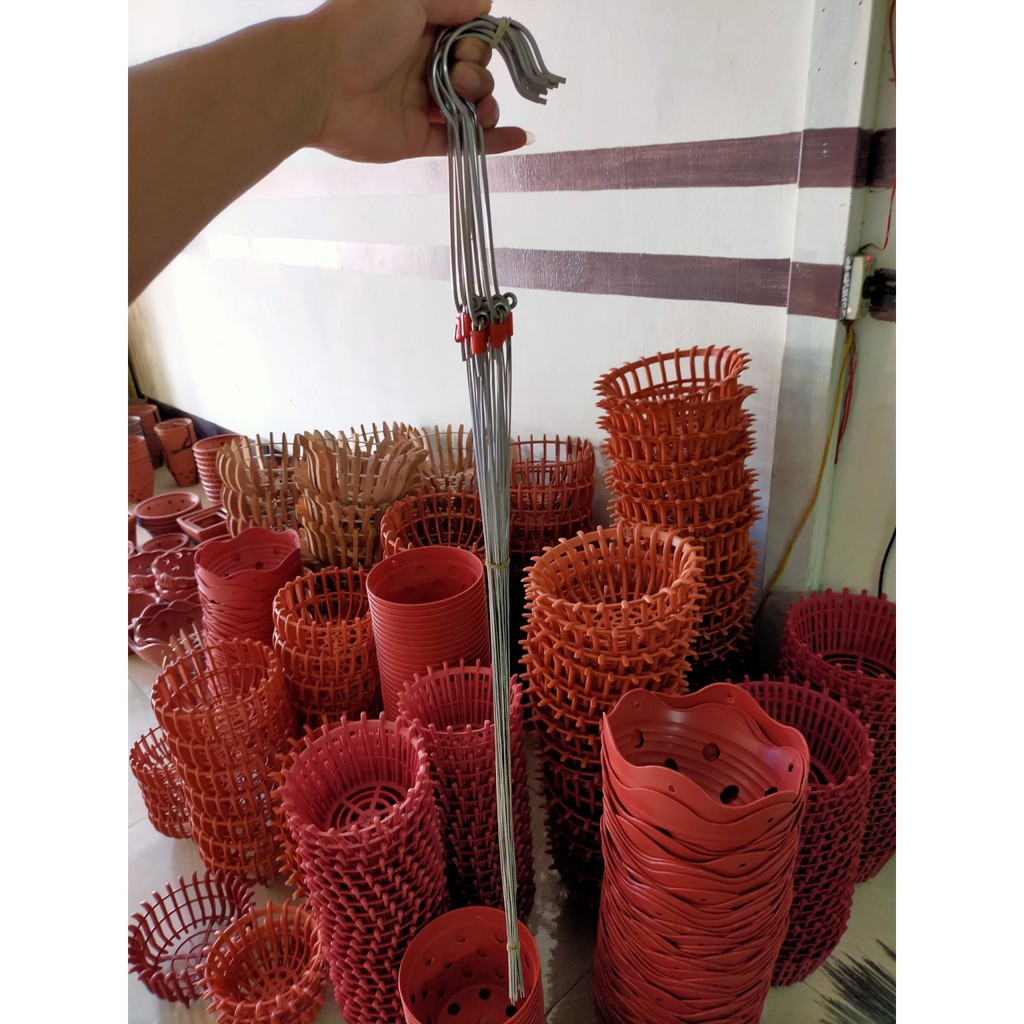 Set 10 Móc inox 80cm  treo lan - Hàng loại 1 - ly to - Chống han rỉ 100%