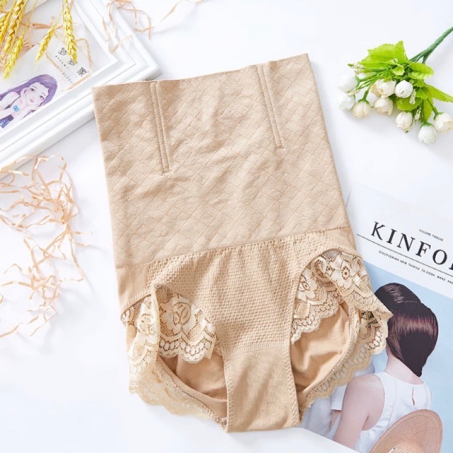 Quần gen bụng chống cuộn có ren