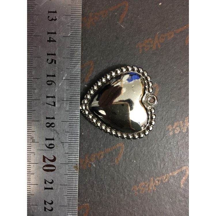 Bộ 5 Móc Khóa Mạ Acrylic 25mm 30mm Tự Làm Mặt Dây Chuyền / Móc Khóa Hình Trái Tim