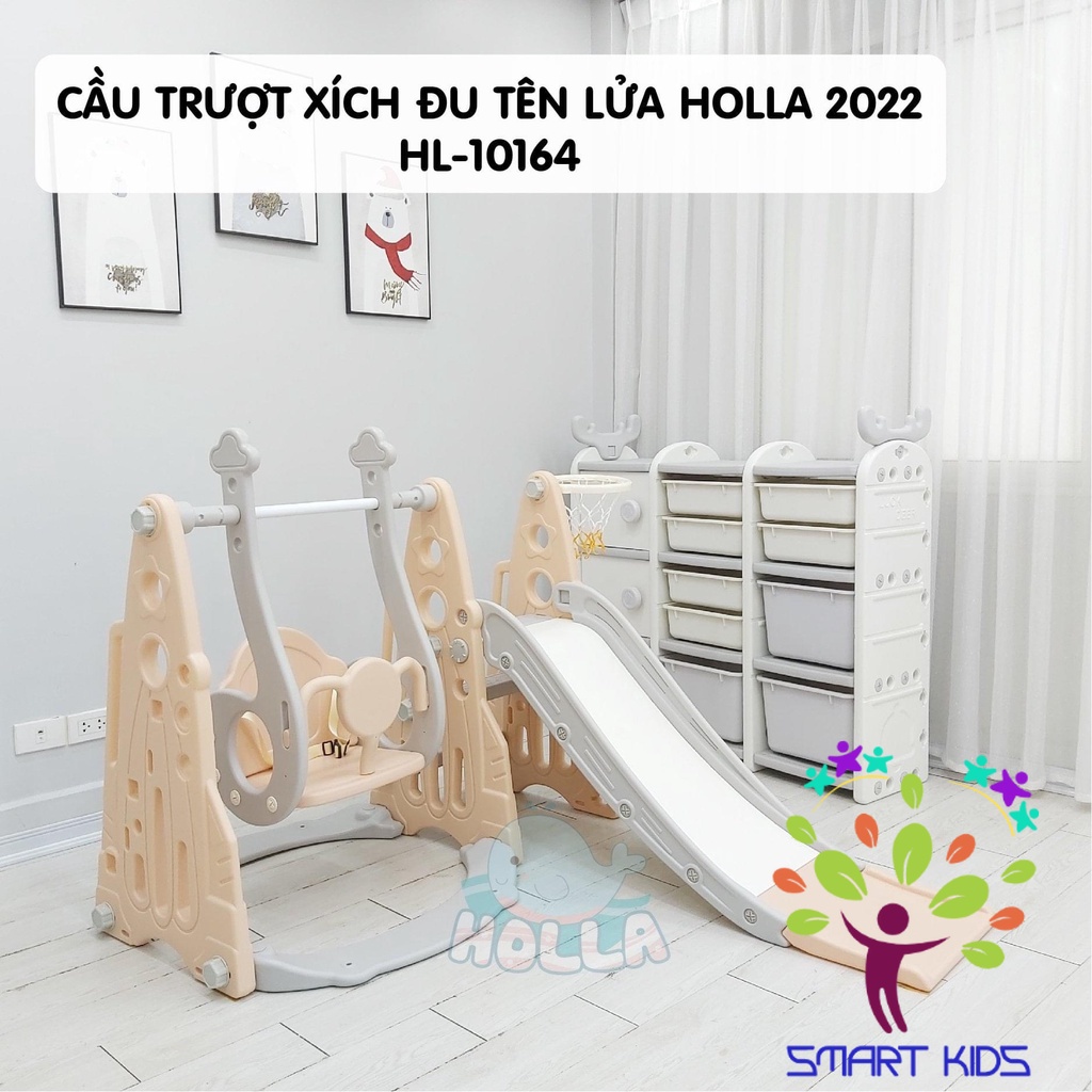 Cầu trượt xích đu tên lửa Holla 2022 HL-10164