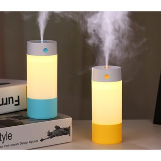 Máy xông tinh dầu phun sương kiêm đèn ngủ