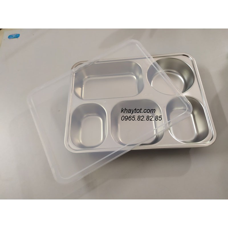 Khay cơm inox 304 Hàn Quốc cao cấp