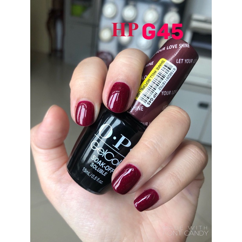 SALE 50% SƠN GEL HƠ MÁY OPI (HPG45)