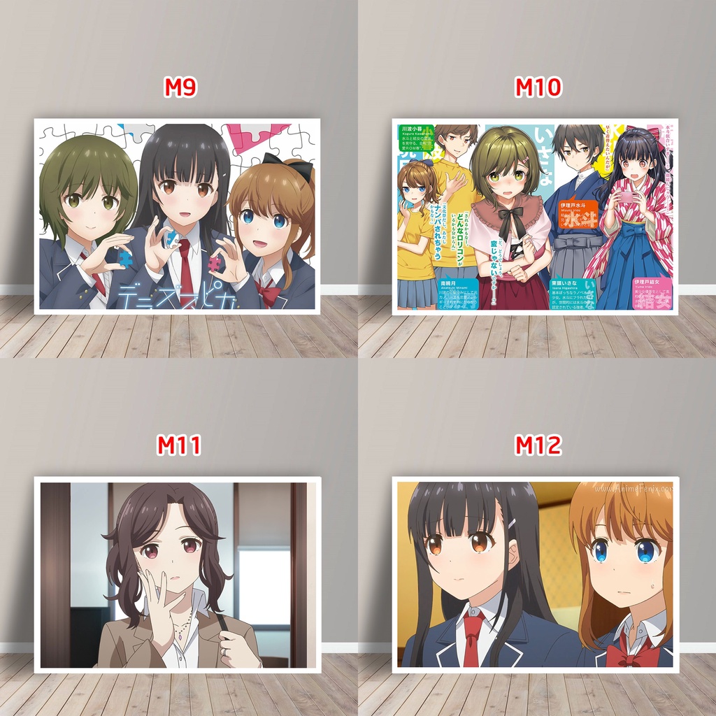 Tấm Postcard Cao Cấp Anime Mamahaha no Tsurego ga Motokano Datta