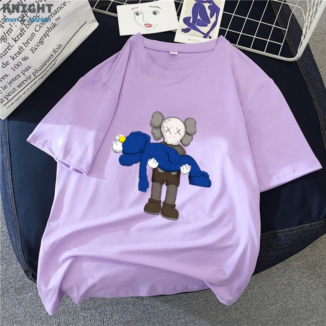 Áo Thun Tay Dài In Hình Kaws Trẻ Trung Cho Cặp Đôi | BigBuy360 - bigbuy360.vn