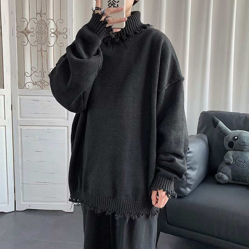 Áo Len Tay Dài Cổ Lọ Thời Trang Cho Cặp Đôi